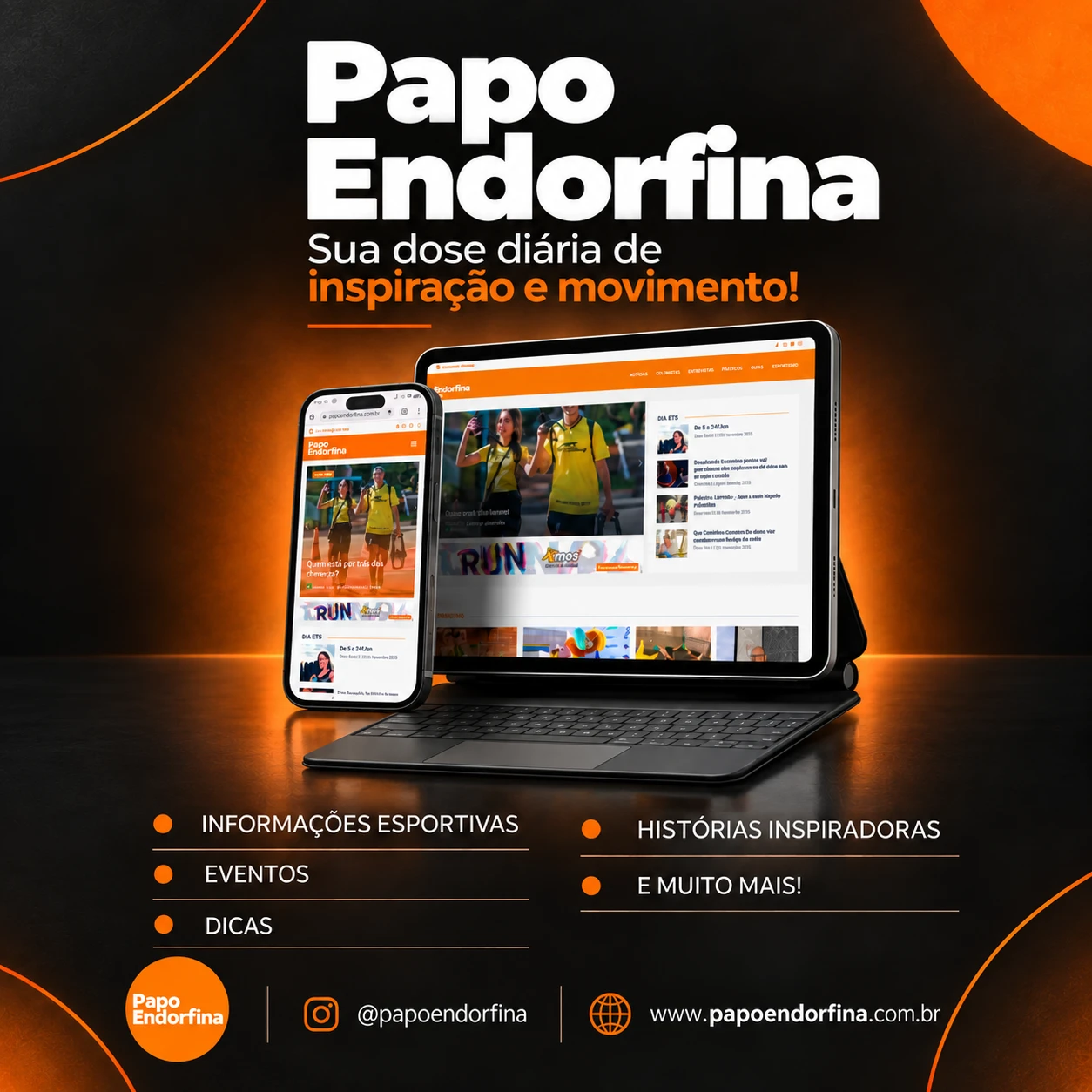 Conteúdo para quem ama correr